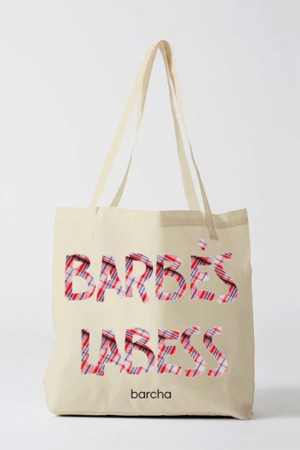 Tote bag Barbès Babess créé pour Barcha
